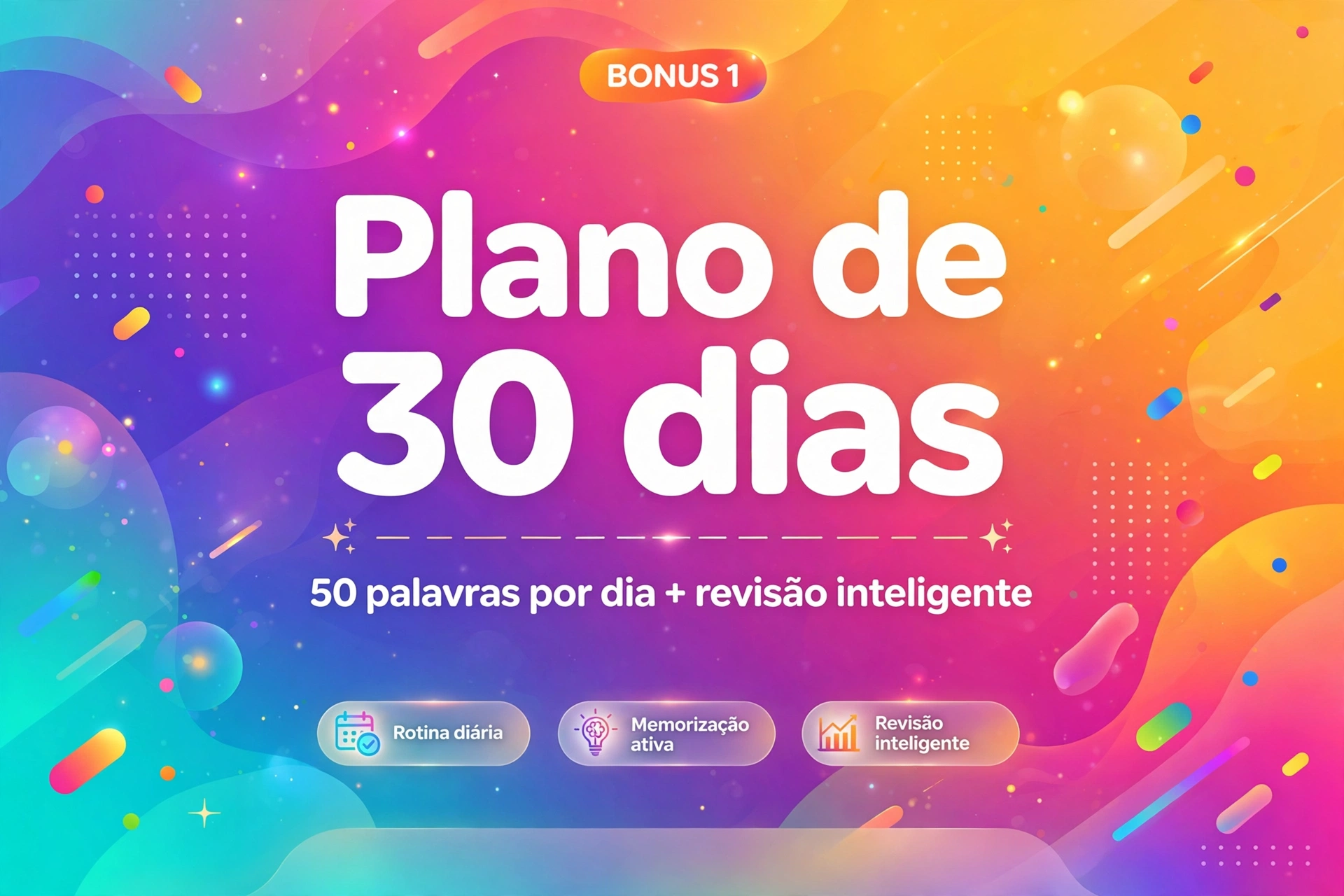 Capa do bônus 01: Plano de Estudos de 30 Dias